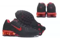 tenis nike shox oz 2018 black red zoom